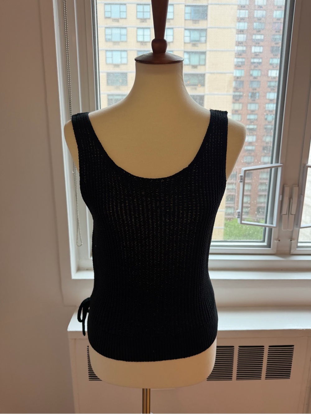 Vince Black Sleeveless Knit Tank
